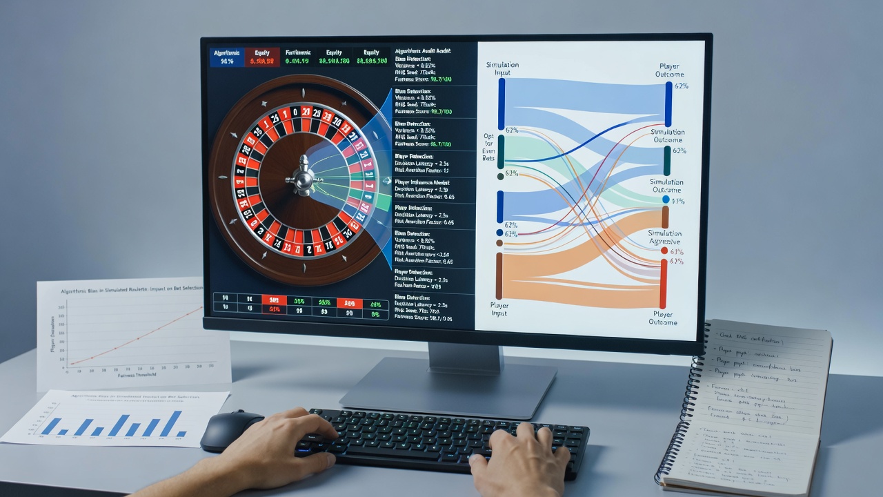 User reviewing decision trees generated from multiple roulette simulation runs and outcome statistics